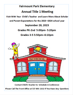 Title I meeting